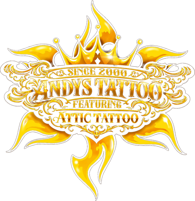 Andy's Tattoo Studio Logo